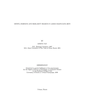 Luận án tiến sĩ mining indexing and similarity search in large graph data sets