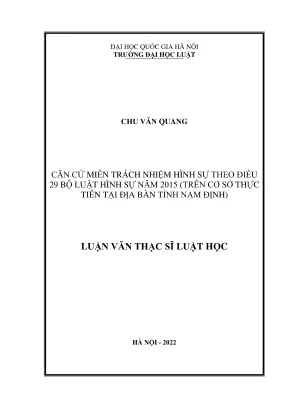 Luận văn thạc sĩ luật học biện pháp ngăn chặn tạm giữ trong pháp luật việt nam trên cơ sở thực tiễn địa bàn thành phố hà nội