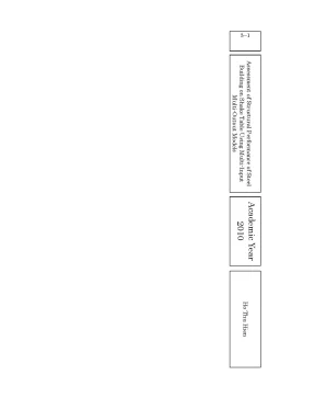 Luận án tiến sĩ assessment of structural performance of steel building on shake table using multiinput multioutput models