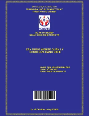 Xây dựng website quản lí chuỗi cửa hàng cà phê