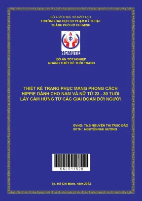 Thiết kế trang phục mang phong cách hippie dành cho nam và nữ từ 2330 tuổi lấy cảm hứng từ các giai đoạn đời người