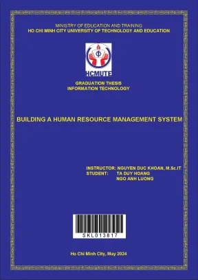Đồ án tốt nghiệp công nghệ thông tin building a human resource management system
