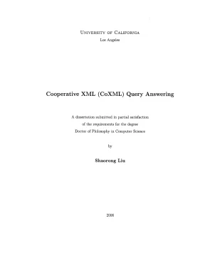 Luận án tiến sĩ cooperative xml coxml query answering