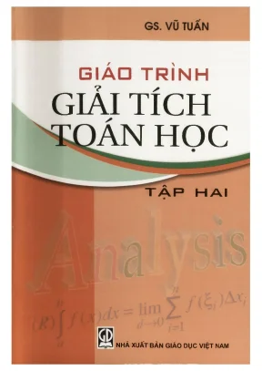 Giáo trình giải tích toán học tập 2