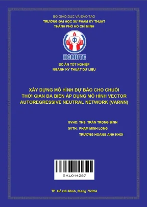 Đồ án tốt nghiệp kỹ thuật dữ liệu xây dựng mô hình dự báo cho chuỗi thời gian đa biến áp dụng mô hình vector autoregressive neutral network varnn