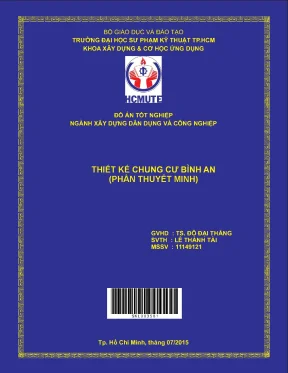 Thiết kế chung cư bình an phần thuyết minh