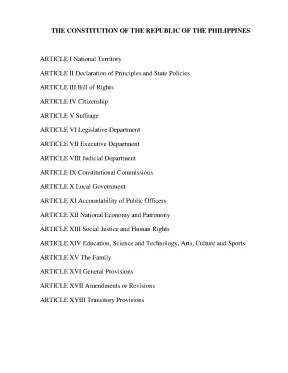 The constitution of the republic of the philippines