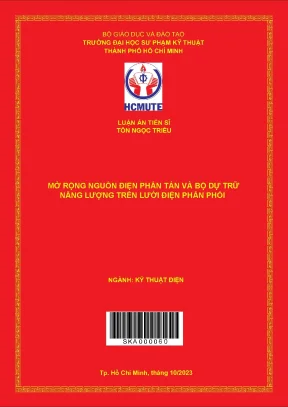 Mở rộng nguồn điện phân tán và bộ dự trữ năng lượng trên lưới điện phân phối