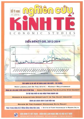 Nghiên cứu kinh tế 438 ban biên tập trần đình thiên và nh ng kh