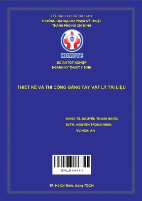 Đồ án tốt nghiệp kỹ thuật y sinh thiết kế và thi công găng tay vật lý trị liệu