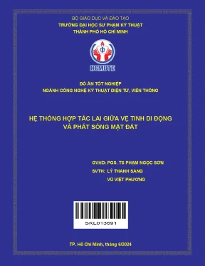 Đồ án tốt nghiệp công nghệ kỹ thuật điện tử viễn thông hệ thống hợp tác lai giữa vệ tinh di động và phát sóng mặt đất