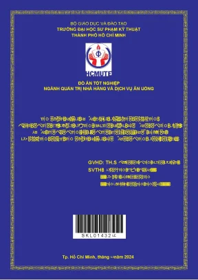 Đồ án tốt nghiệp quản lý nhà hàng và dịch vụ ăn uống nghiên cứu các yếu tố ảnh hưởng đến hành vi tiêu dùng xanh của khách hàng tại các nhà hàng ở thành phố hồ chí minh trường hợp nghiên cứu khách hàng thế hệ z
