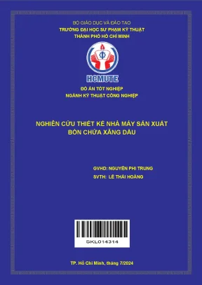 Nghiên cứu thiết kế nhà máy sản xuất bồn chứa xăng dầu