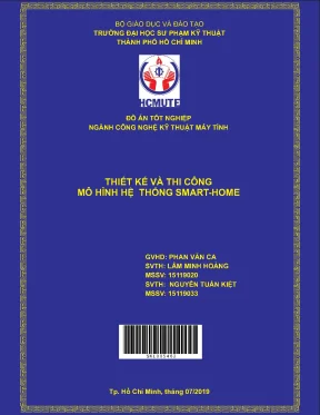 Thiết kế và thi công mô hình hệ thống smarthome