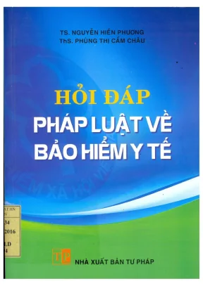 Hỏi đáp pháp luật về bảo hiểm y tế nguyễn hiền phương phùng thị cẩm châu