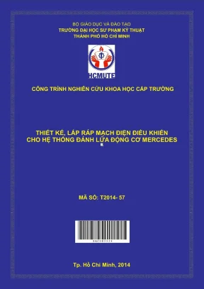 Thiết kế lắp ráp mạch điều khiển cho hệ thống đánh lửa động cơ mercedes