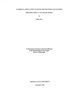 Luận án tiến sĩ numerical simulation of scour around fixed and sagging pipelines using a twophase model