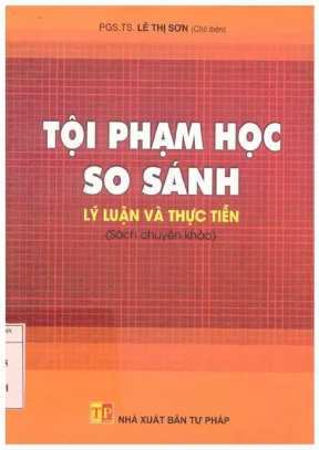 Sách chuyên khảo tội phạm học so sánh lý luận và thực tiễn