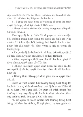Sách chuyên khảo luật dân sự việt nam bình giảng và áp dụng trách nhiệm bồi thường thiệt hại ngoài hợp đồng phùng trung tập phần 2