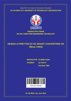 Đồ án tốt nghiệp công nghệ kỹ thuật máy tính design a pwm for dc dc boost converters on 180nm cmos