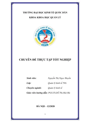 Chuyên đề thực tập tốt nghiệp quản lý marketing tại công ty cổ phần hosco