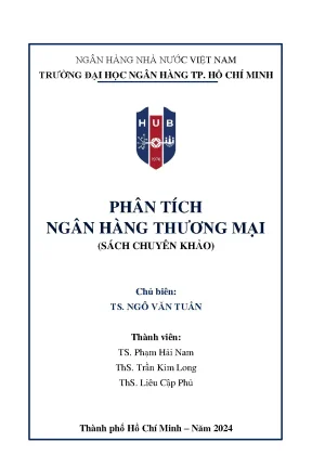 Sách chuyên khảo phân tích ngân hàng thương mại