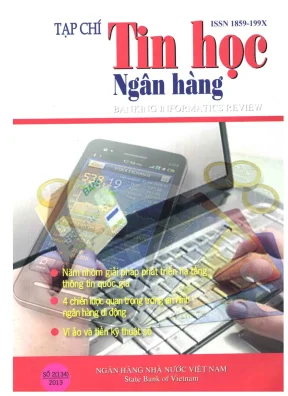 Tin học ngân hàng 134 ban biên tập tống văn sông và nh ng kh