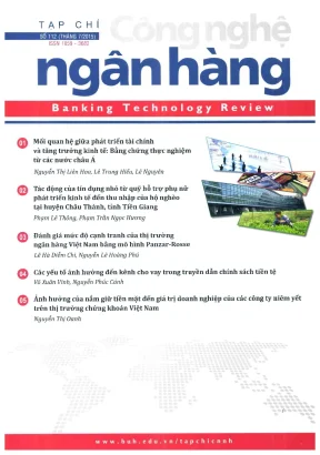 Công nghệ ngân hàng 112 ban biên tập hạ thị thiều dao và nh ng kh