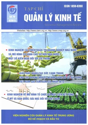 Quản lý kinh tế 70 ban biên tập đặng thị thu hoài và nh ng kh
