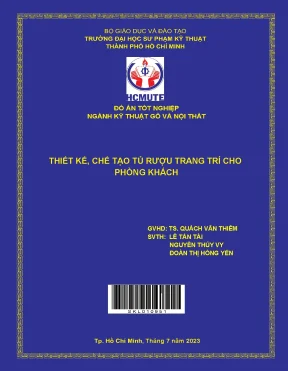 Thiết kế chế tạo tủ rượu trang trí cho phòng khách