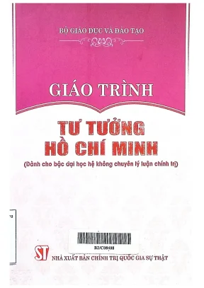 Giáo trình tư tưởng hồ chí minh dành cho bậc đại học hệ không chuyên lý luận chính trị mạch quang thắng