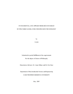 Luận án tiến sĩ fundamental and applied research enabled by polymer nanolayer coextrusion technology