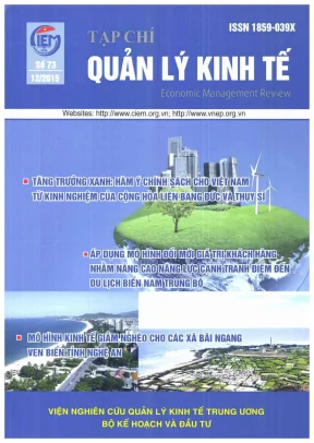 Quản lý kinh tế 73 ban biên tập đặng thị thu hoài và nh ng kh