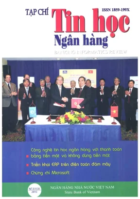 Tin học ngân hàng 153 ban biên tập tống văn sông và nh ng kh
