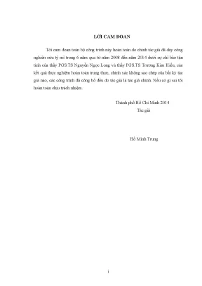 Luận án tiến sĩ vật lý nghiên cứu tính chất quang của các hạt tinh thể nano inp chế tạo bằng phương pháp hóa ướt và hóa siêu âm