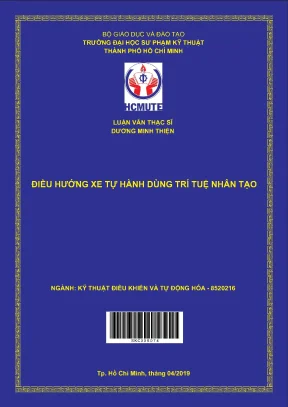 Luận văn thạc sĩ điều hướng xe tự hành dùng trí tuệ nhân tạo