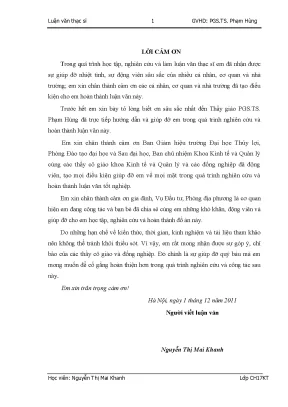 Luận văn thạc sỹ quản lý kinh tế đề tài nghiên cứu cái giải pháp nâng cao hiệu quả kinh tế xã hội cho dự án di dân tái định cư