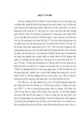 Luận án tiến sĩ nghiên cứu độc tính và tác dụng hỗ trợ điều trị đái tháo đường typ2 của viên nang cứng nhất đường linh