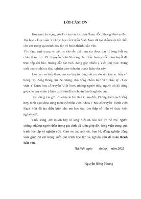 Luận văn thạc sĩ y học đánh giá tác dụng của cấy chỉ phục hồi chức năng vận động trên bệnh nhân nhồi máu não sau giai đoạn cấp