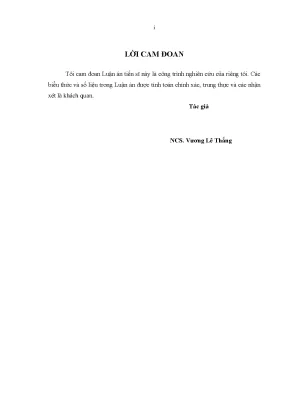 Luận án tiến sĩ kỹ thuật nghiên cứu ứng dụng sóng siêu âm dự đoán cường độ chịu nén và vết nứt của bê tông sử dụng tro bay và bột đá