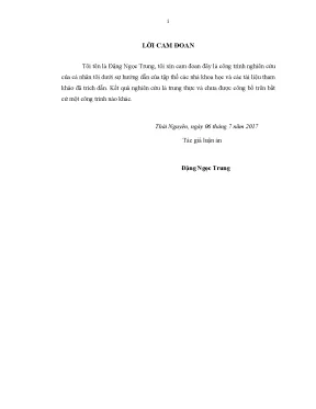 Luận án tiến sĩ nghiên cứu một số phương pháp làm giàu hóa học quặng apatit lào cai loại 2 và ứng dụng