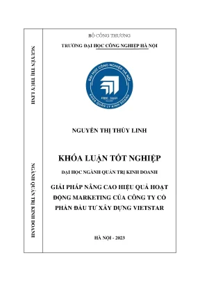 Luận văn tốt nghiệp bản cuối