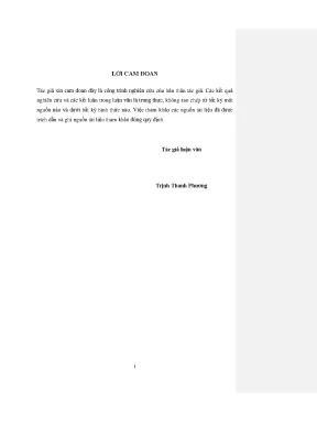 Luận văn thạc sỹ quản lý kinh tế đề tài phát triển nguồn nhân lực tại công ty tnhh tiến hoa