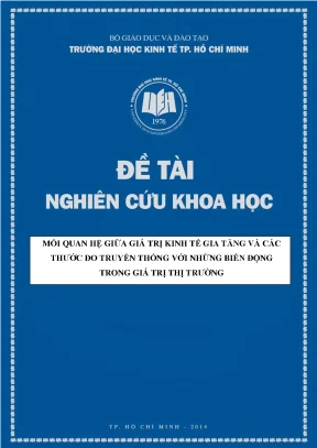 Luận văn mối quan hệ giữa giá trị kinh tế gia tăng eva và những thước đo truyền thống với những biến động