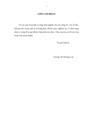 Luận án tiến sĩ sinh học nghiên cứu ảnh hưởng của chất kích kháng lên sự biểu hiện của một số gen tham gia quá trình sinh tổng hợp curcuminoid ở tế bào nghệ đen curcuma zedoaria roscoe