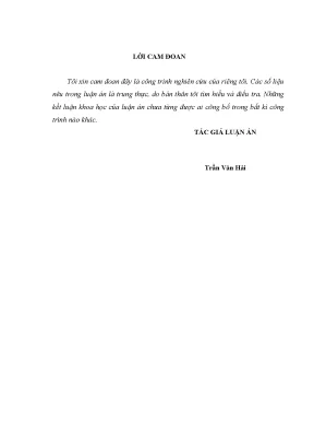 Luận án tiến sĩ luật học chính sách pháp luật hình sự việt nam đối với các tội xâm phạm quyền sở hữu trí tuệ