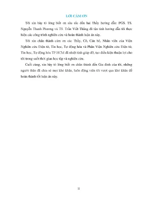 Luận án tiến sĩ kỹ thuật điển tử hệ thống điều khiển robot tự hành qua mạng trong môi trường công nghiệp