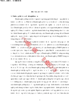 Luận văn thạc sĩ khoa học kinh tế giải pháp phát triển doanh nghiệp thương mại dịch vụ trên địa bàn tỉnh quảng trị
