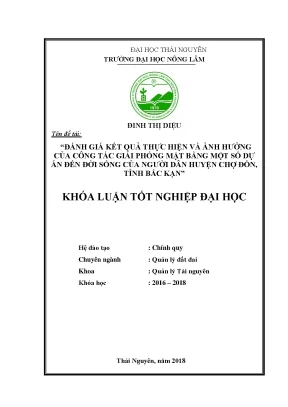 Luận văn ứng dụng công nghệ tin học và máy toàn đạc điện tử thành lập bản đồ địa chính tờ số 8 tỷ lệ 1 500 phường cầu diễn quận nam từ liêm