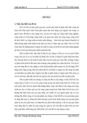 Luận văn thạc sỹ đề tài đề xuất một số giải pháp nhằm hoàn thiện cơ chế quản lý chi vốn đầu tư phát triển cho các dự án đầu tư xây dựng thuộc nguồn vốn ngân sách nhà nước